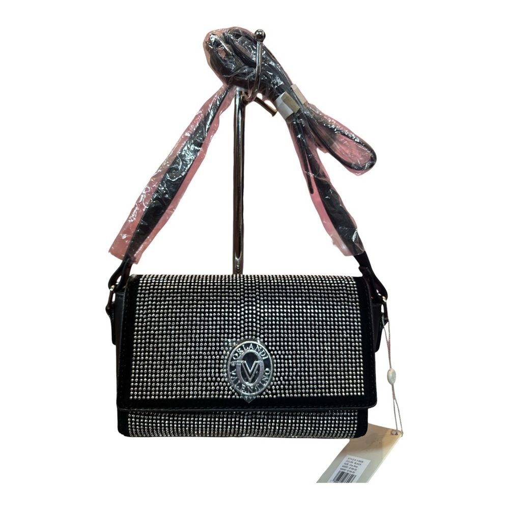 Valentino Orlandi NWT Black Studded Crossbody - Picture 7 of 12